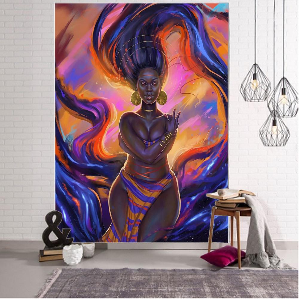 Japanese anime girl background decoration tapestry kawaii boho hippie wall decoration tapestry cartoon home background decoratio