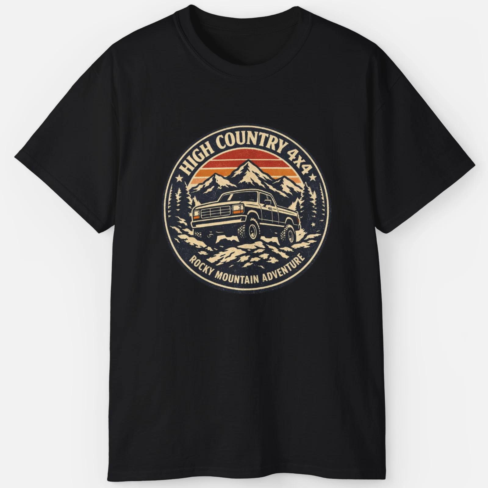 High Country 4x4 Shirt – Vintage OBS Off-Road Adventure Tee S