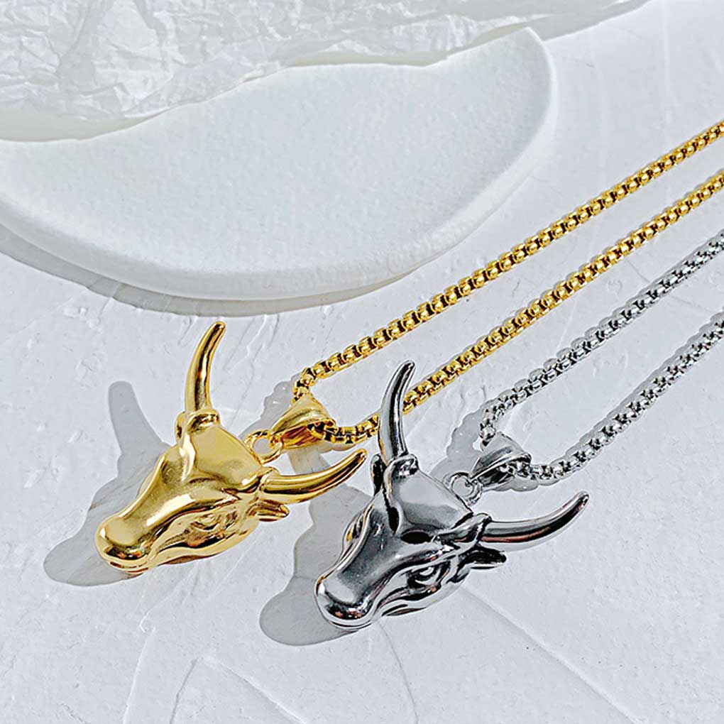 Unisex Animal Necklace Portable Simple Design Stainless Steel Pendant Wedding Ceremony Party Banquet Jewellery