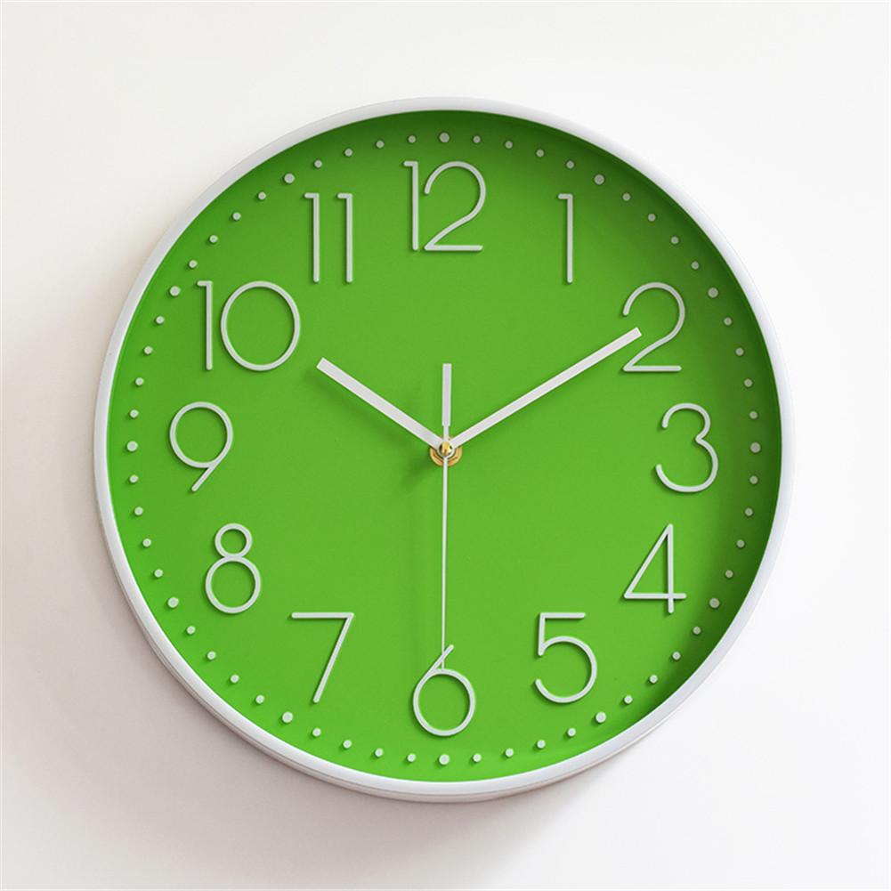 Silent Movement Wall Clock Fashion Living Room Wall Clock 12 Inch 30cm