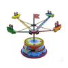 Roundabouts Toy with Spaceships Cars Nostalgic Rotating Ride Collectible Interactive for Collectors,