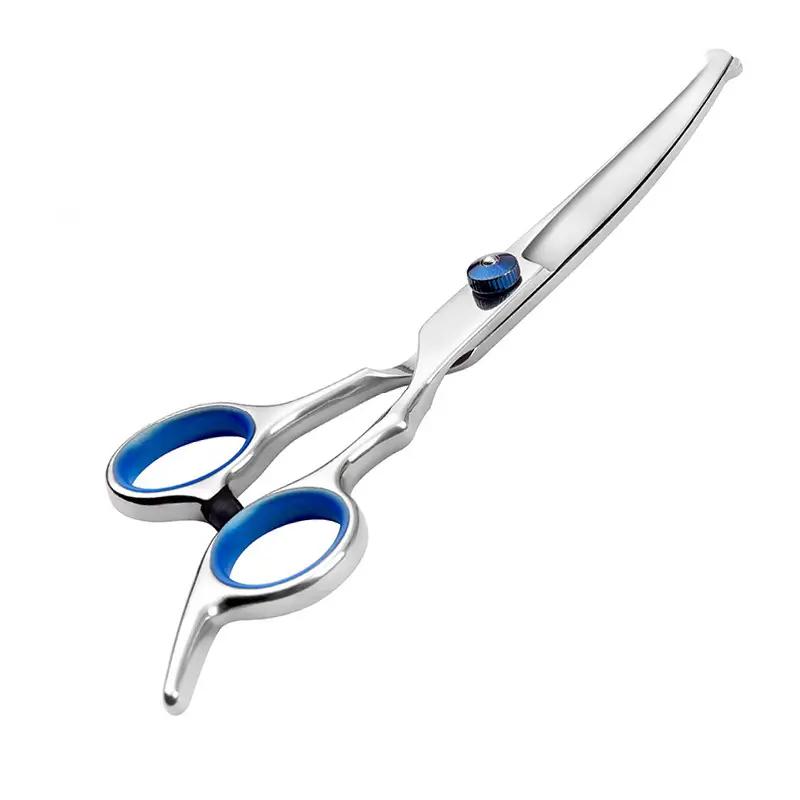 Premium Pet Grooming Scissors Safety Round Tip,  Scissors Portable Stainless Steel Shears For Dogs & Cats Pets Shears Supplies