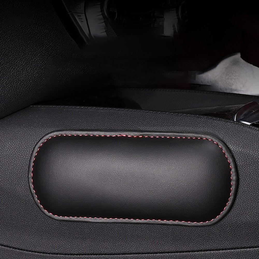 Multifunctional Car Knee Cushion PU Leather Auto Center Console Leg Pads For Travel Car RV