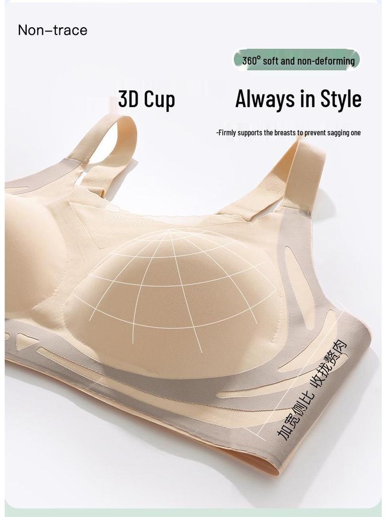 Kabelloser nahtloser Post-Mastektomie-BH - Atmungsaktiv, liftend, Sommer-Dünn-Stil für Prothesen.