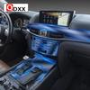 For Lexus LX570 2016- Car Interior Center Console Transparent TPU Protective Film Anti-scratc Repair Film Accessorie LHD RHD