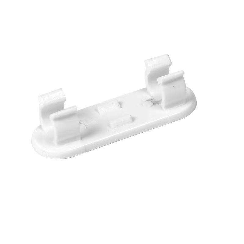 Large Punch-Free Self-Adhesive Wire Holder Clip for Storage and Organization