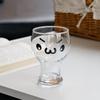 Large Capacity Glass Water Cup Heat-Resistant Ice Cream Cup Juice Cup Clear Coffee Cup  Daily Use