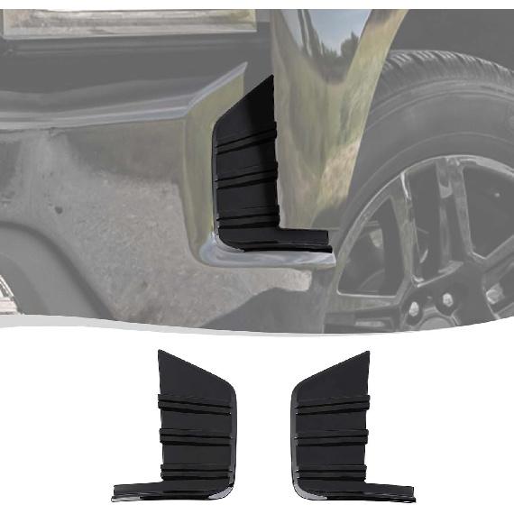 Voodonala Chrome Front Fog Light Cover Trim Bezel Compatible with 2019-2022 Chevy Silverado 1500