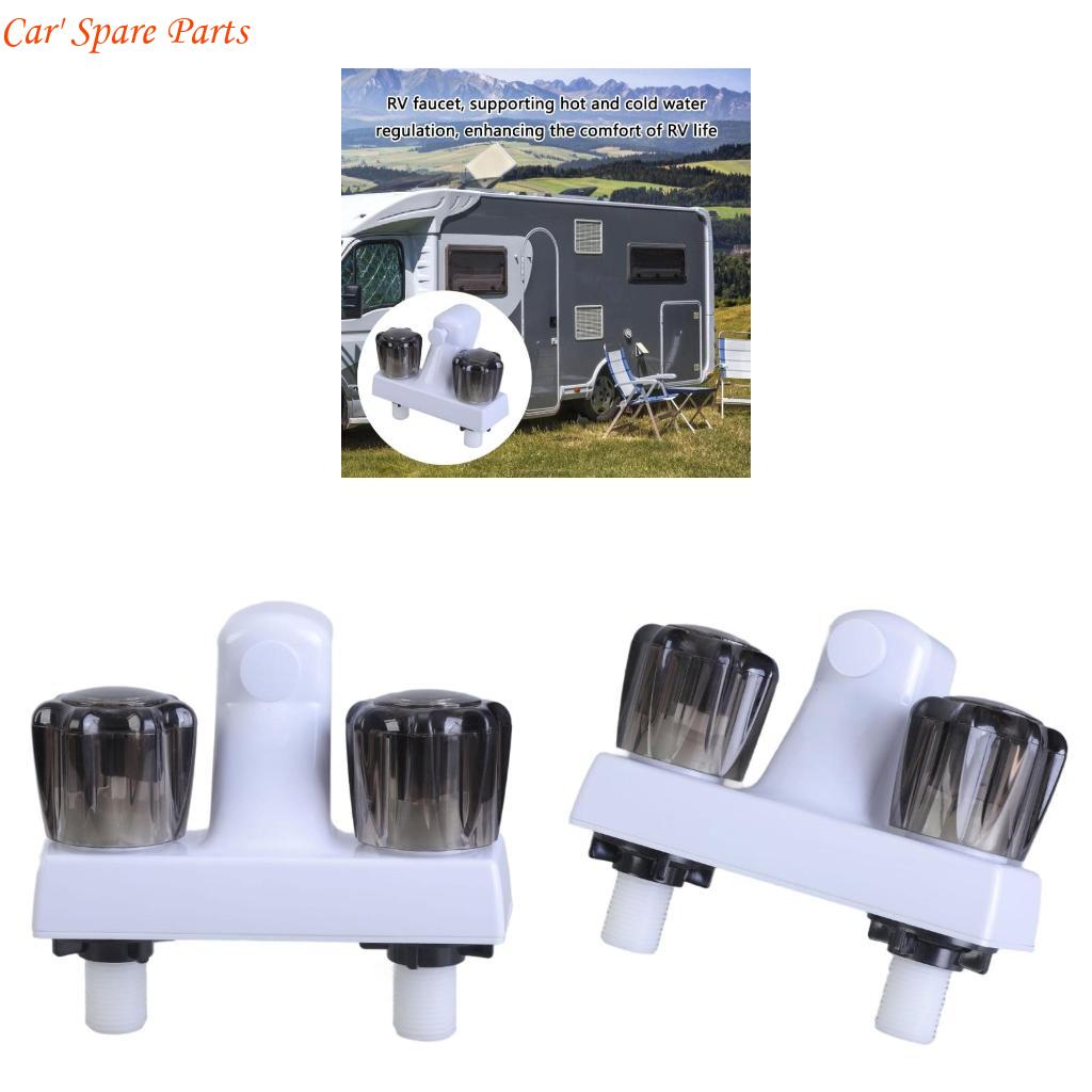 

Y4UA Shower Faucet Valves Diverter for Campers Trailer Shower Faucet Double Knobs China Mainland