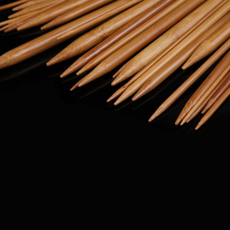18 Sizes 80cm Circular Bamboo Knitting Needles DIY Household Crochet Hooks
