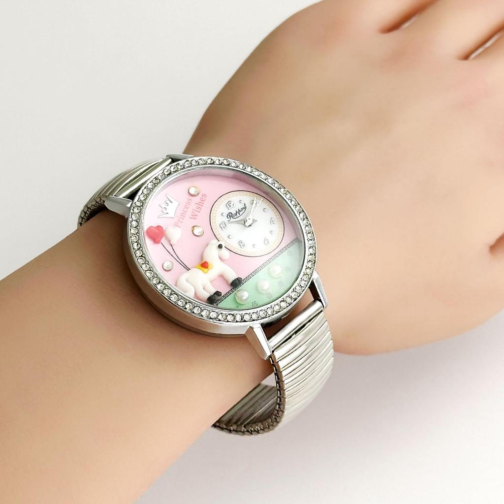 Wristwatch Rapport Fancy Bellows Watch 167004 Silver [Takeuchi Shoji] Women's