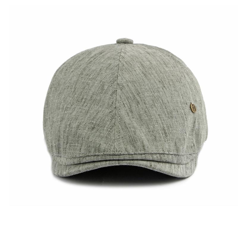 British Retro Beret Men Breathable Sunscreen Sunshade Hat Forward Cap