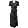 Sancai 2026 Summer Floral V-Neck A-Line Maxi Dress