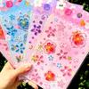 Kids' Creative Wiggle Stickers for Phone Cases - Acrylic Gem & Diamond Decorations for Girls