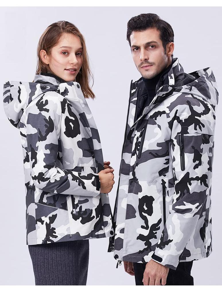 Snowboarding Mountain Cold Outdoor Thermal 3in1 Mountain Climbing Light L [CLARIBEL] Jacket, Men's Wear, Parka, Protection, Skiing, Windproof,