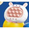 Let's Toy Tok Tok Push Pop Game Machine Rabbit, Popular Korean Game