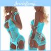 Hot Sheer Sleepwear Sexy Lingerie Babydoll Underwear Body Stocking Chemises Catsuit Bodysuits Plus Size Nightgown Bodysuit