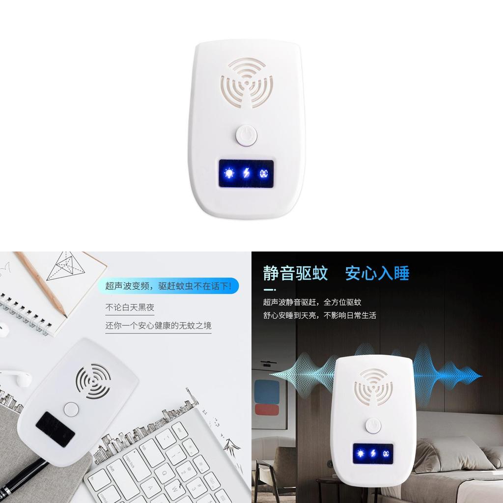 Multifunction Ultrasonic Mosquito And Pest Repeller For Home Use