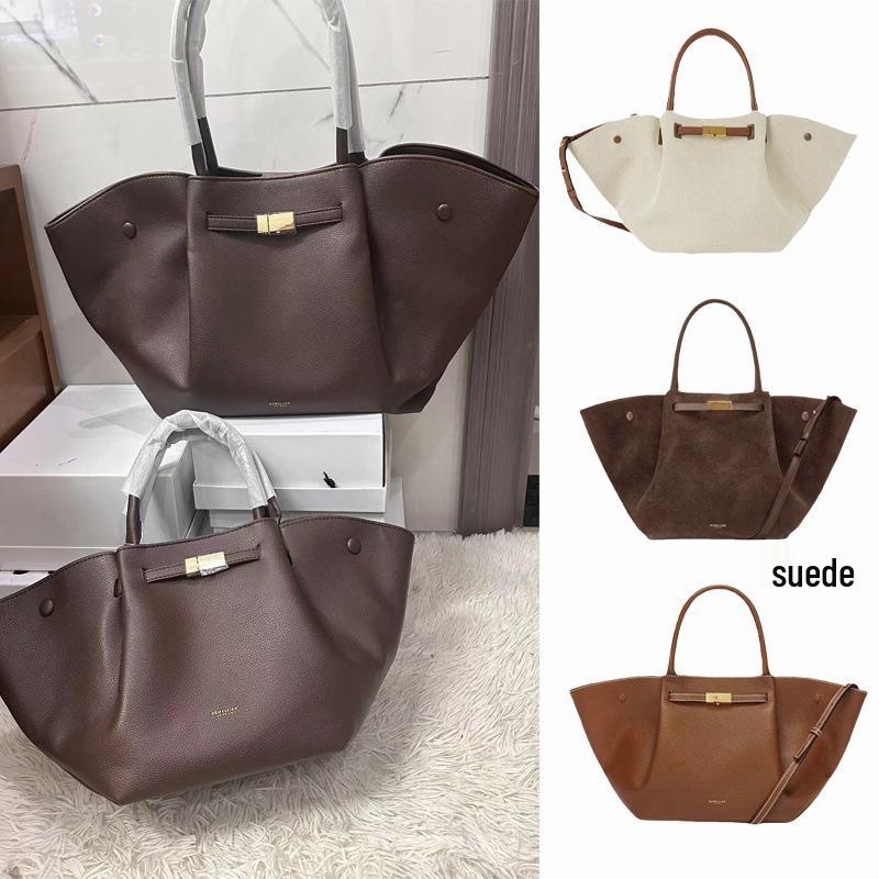 Sac fourre-tout Demellier Wing en cuir véritable