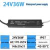 220V To 12V/24V IP67 Waterproof 400W LED Submersible Power Supply Transformer