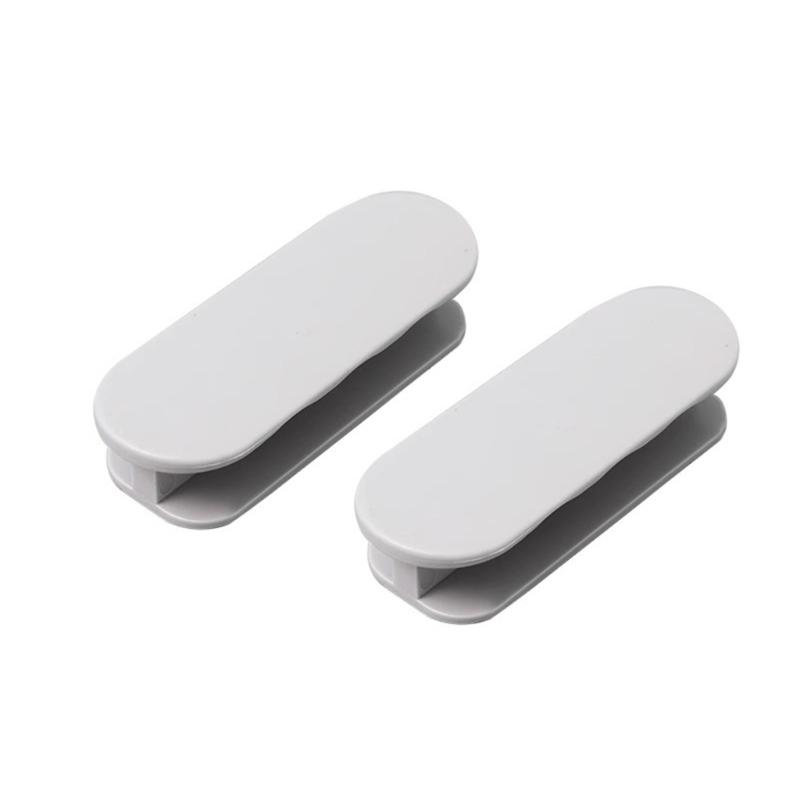 

2Pcs Cabinet Door Drawer Handle Cabinet Wardrobe Door Glass Door Push Pull Sliding Door Strong Pastes Door Handle серый