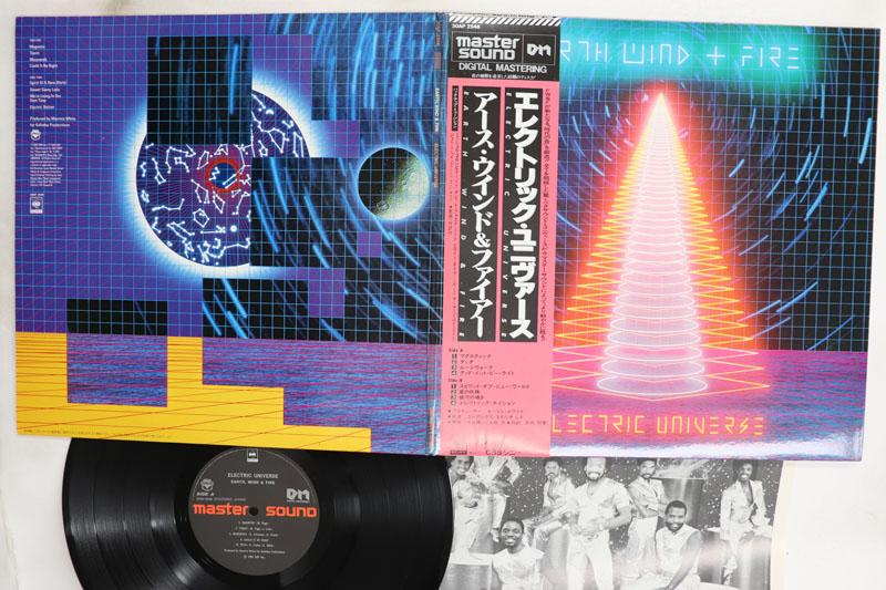 

LP Record EARTH WIND FIRE Electric Universe Master Sound 30AP2546 CBS SONY 1983 Japan Obi SoulFunk Used
