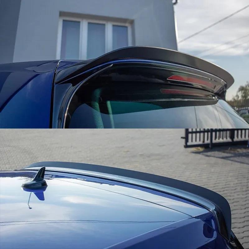 For VW Golf MK7/MK7.5 GTI GTD R R-Line 2012-2020 Maxton Style Car Rear Spoiler Cap Rear Trunk Roof Spoiler Wing Bodykit Tuning