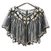 Evening Dress Accessories Sequins Shawl Wraps Party Evening Cape Elegant Ladies Flapper Cover Up