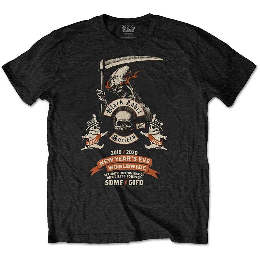 Black Label Society - New Years Eve with Backprint - Black t-shirt M
