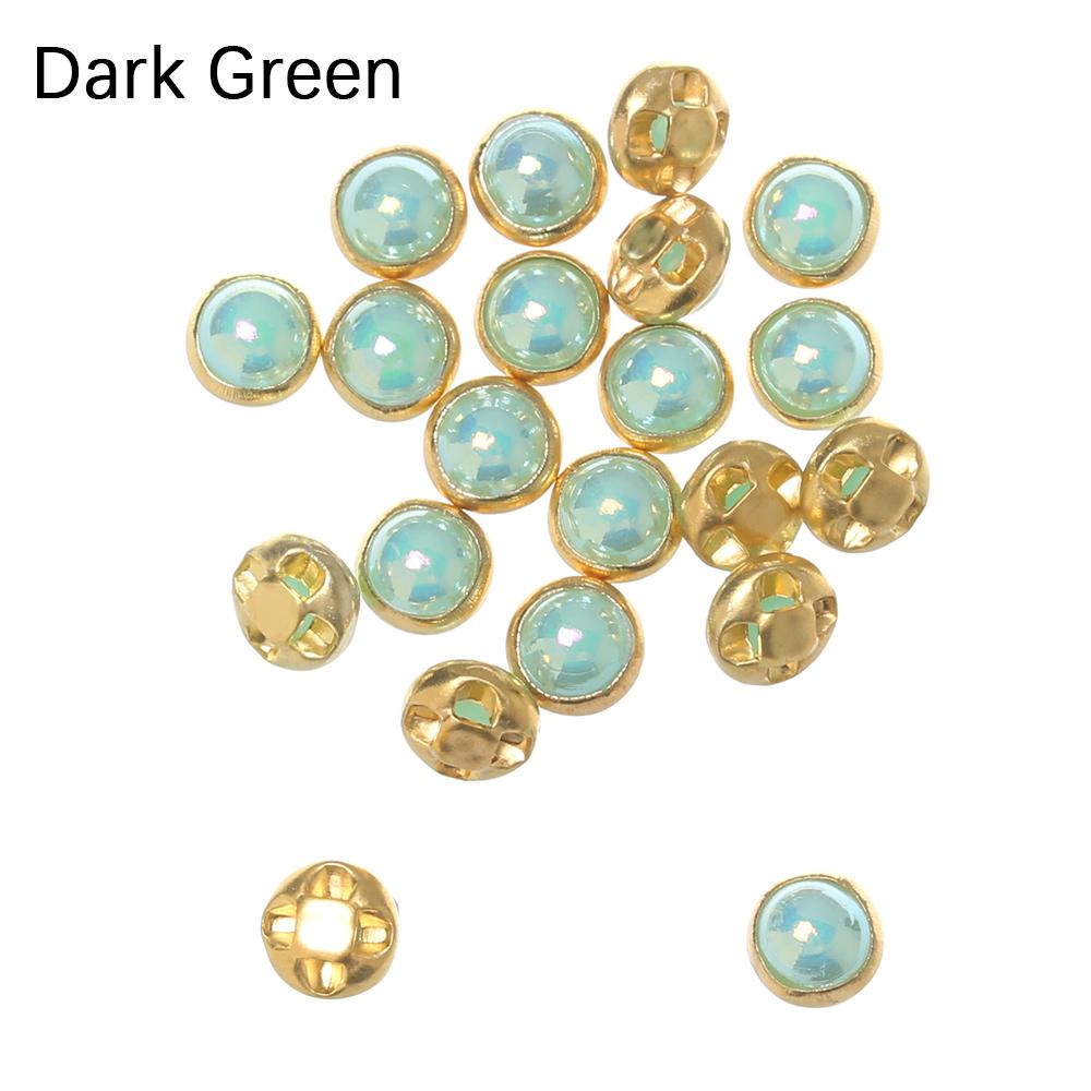 

20 шт. 4 мм Мини-пуговицы для кукол Ультрамаленькая жемчужная пряжка Сумки для кукол Обувь Пряжка для рукоделия DIY 1/6 Пуговицы для одежды кукол Аксессуары 4mm