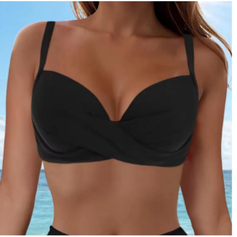 

Swimsuit multi-color swimsuit bikini sexy suspenders S чёрный