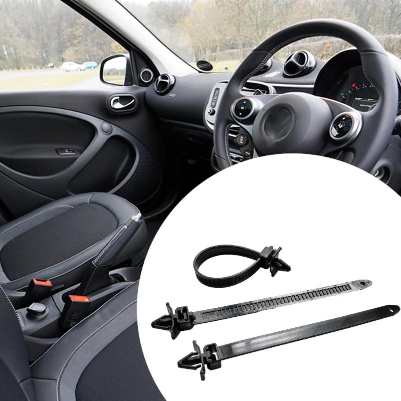 100 sztuk Push Mount Winged Cable Ties Harness Straps Szybkozłączne zarządzanie przewodami do łączenia podwozia i nadwozia samochodu