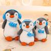 Plush Little Penguin Headphone Pillow - Stuffed Toy & Birthday Gift for Girls