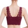 Front Buckle Underwear Sexy Lace Bra Gather Large Bust Large Size Front Zipper Women's Bra