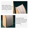Wooden Necklace Display Stand Portable Counter Display Props Durable Jewelry Storage Rack