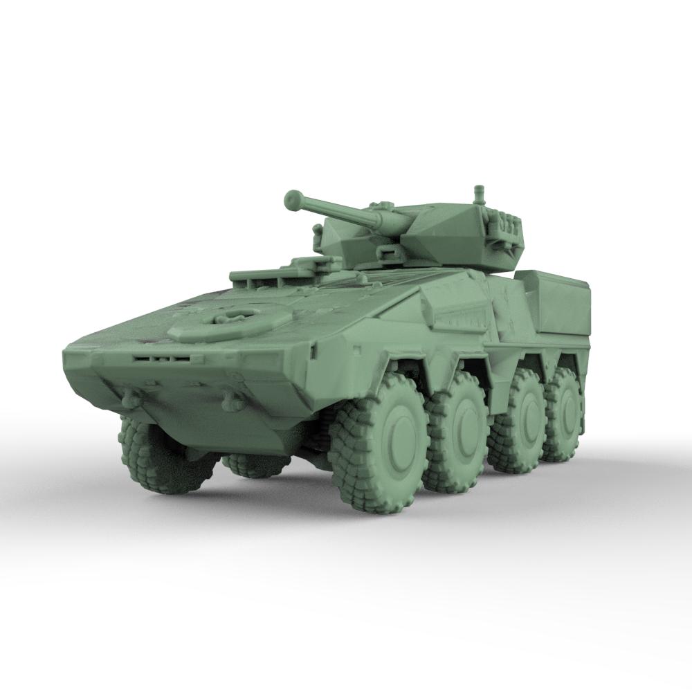 SSMODEL 1/200 Model Kit German PĖSTININKŲ KOVOS MAŠINA VILKAS Light Tank