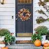 Harvest Fall Wreaths Autumn Door Wreath Autumn Garland Wall Decor For Apartment Kitchen Porch Farmhouse Entrance Indoors Window