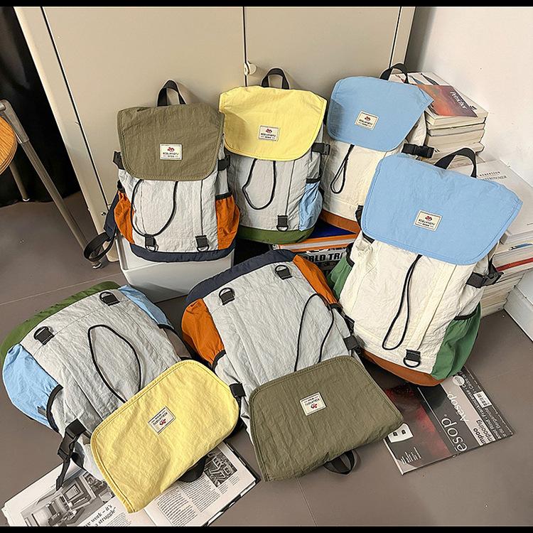 Backpack Outdoor Backpack Women'S Travel Light Mountaineering Bag Travel School Bag Men'S Commuter Bag