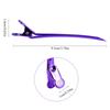 12PCS Purple Salon Hair Clip Fashion Sectioning Clip Home Use Duck Bill Clips  Salon