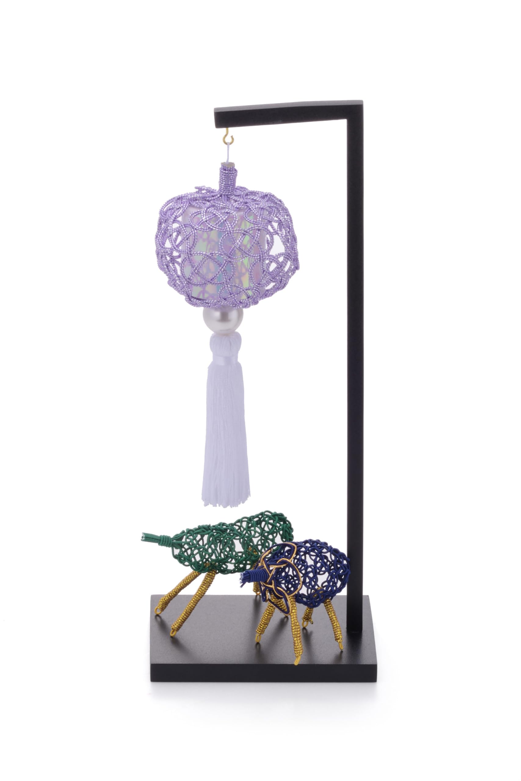 

Kinoshita Mizuhiki Obon Festival Decorations, Bon Festival Lanterns, Mizuhiki Bon Festival Lanterns [Obon Homecoming] Set of Spirit Cow and Horse,