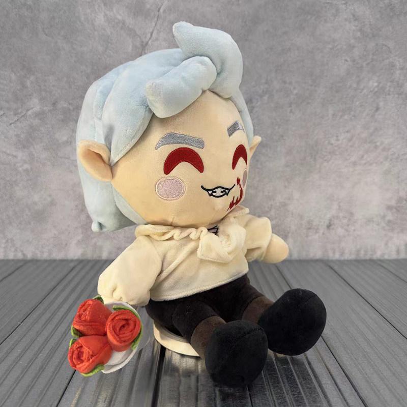 Astarion Plush Doll Baldur S Gate 3 Game Peripheral Valentine Red Rose Soft Stuffed Toy For Game Fans Collection Home Decor