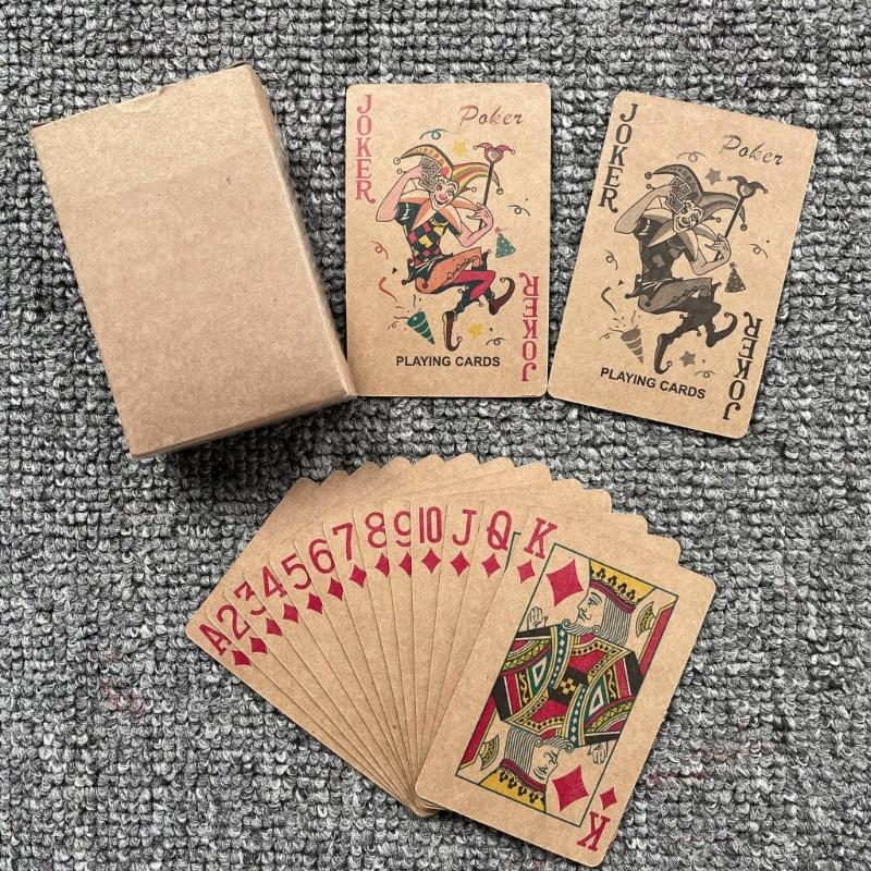 Paper Playing Cards Set Classical Box Packed Poker Deck Magical Tricks Card Game
