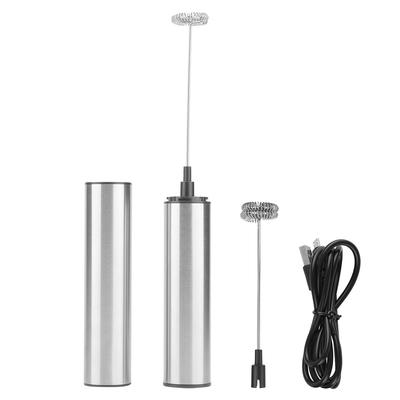 Haushalt Elektrischer Edelstahl Wiederaufladbarer Milchaufschäumer Küchenmixer Blender Küchenutensilien