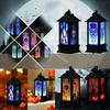 Portable Four Corner Lamp Halloween Party Decorative Skeleton  Lamp