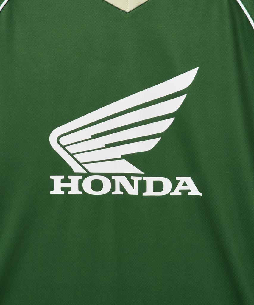 PHYPS MOTORCYCLE Mesh Block Jersey Short Sleeve Green
