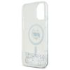 Karl Lagerfeld Klhmp16Slgchsgh Iphone16 6.1 Hardcase Transparent Liquid Glitter Choupette Head Magsafe