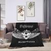 D-Deftoness Nu Metal Super Warm Blanket  Kids Plush Throw Blanket Funny Couch Chair Flannel Bedspread Sofa Bed Cover