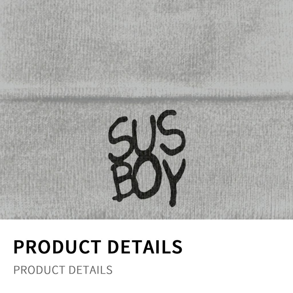 Lil Peep Sus Boy Knitted Caps for Women Unisex Beanies Winter Hat  Hip Hop Melon Cap