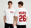 Sänger Mars The Rounisextic Tour 2026 Print Merch T-Shirt Baumwollkleidung Unisex UnisexS Unisex HipHop T-Shirts Y2k Lässiges Fan-T-Shirt