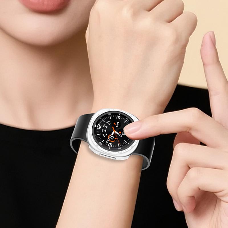 Shell Hollow Scale Cover For Samsung Galaxy Watch 8 44mm Accessories PC Case Bumper For Samsung Watch8 40mm Bezel Ring Case